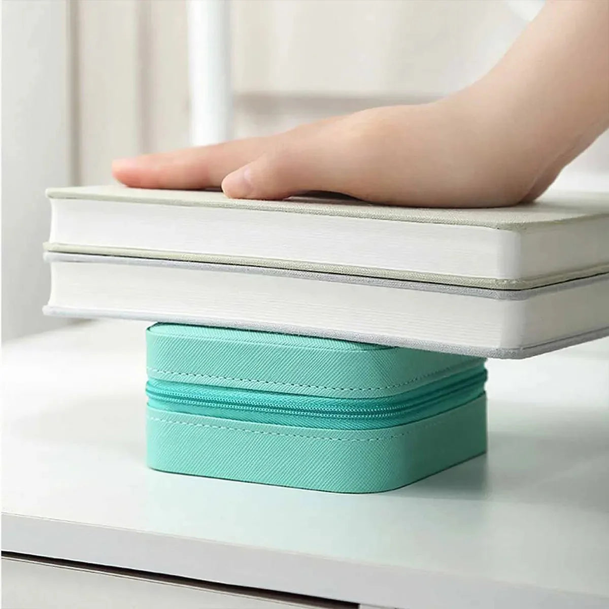 Chic Travel Jewelry Organizer